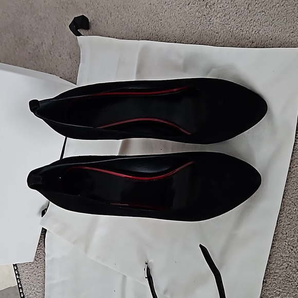 Celine Black Suede Wedges EXCELLENT CONDITION!!! - Picture 2 of 8